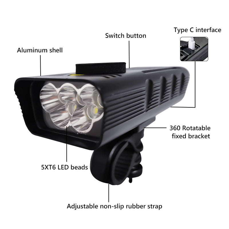 10000mAh 3000 Lumens LEDs Super Bright  Light