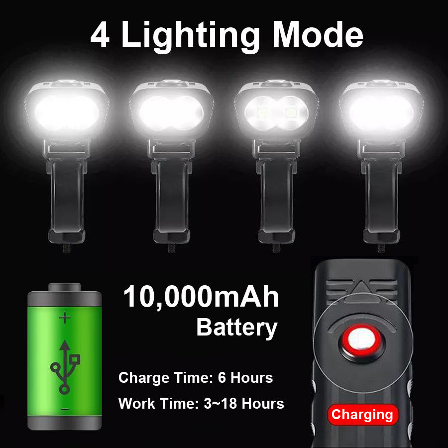 10000mAh 3000 Lumens LEDs Super Bright  Light