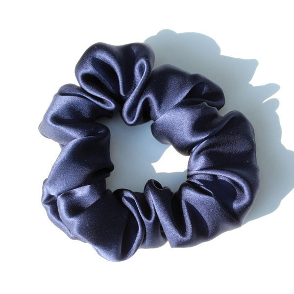 100% Pure Mulberry Silk Large Scrunchies