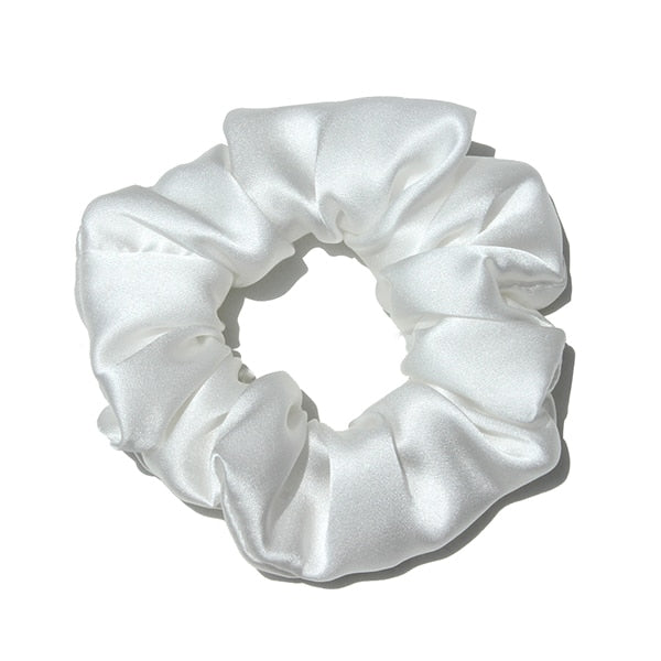 100% Pure Mulberry Silk Large Scrunchies