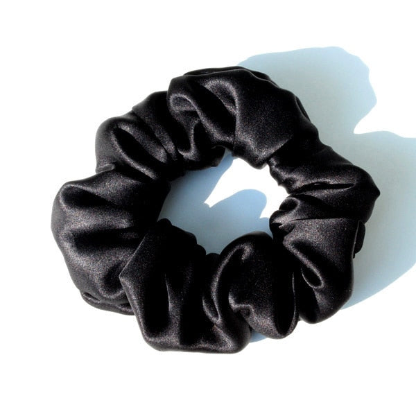 100% Pure Mulberry Silk Large Scrunchies