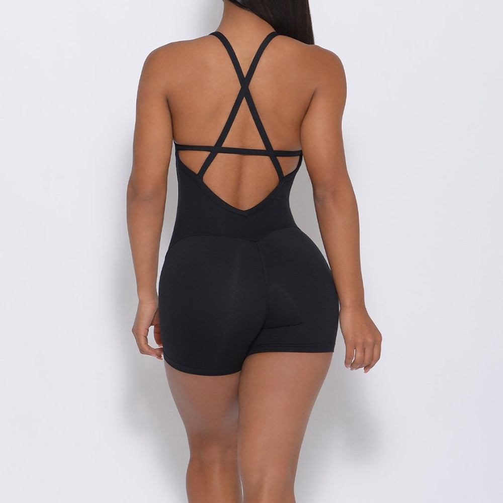 Backless Active Bodysuit