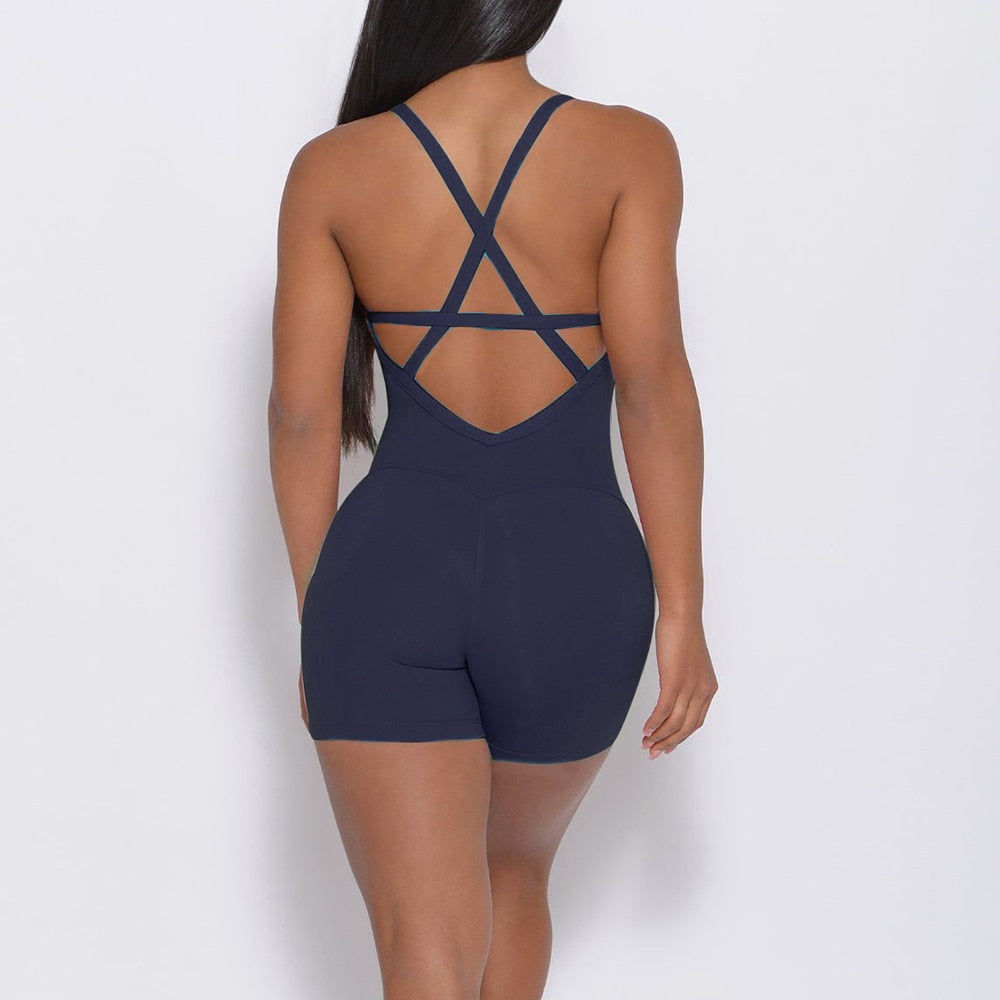 Backless Active Bodysuit