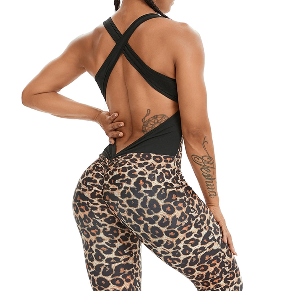 Backless Active Bodysuit