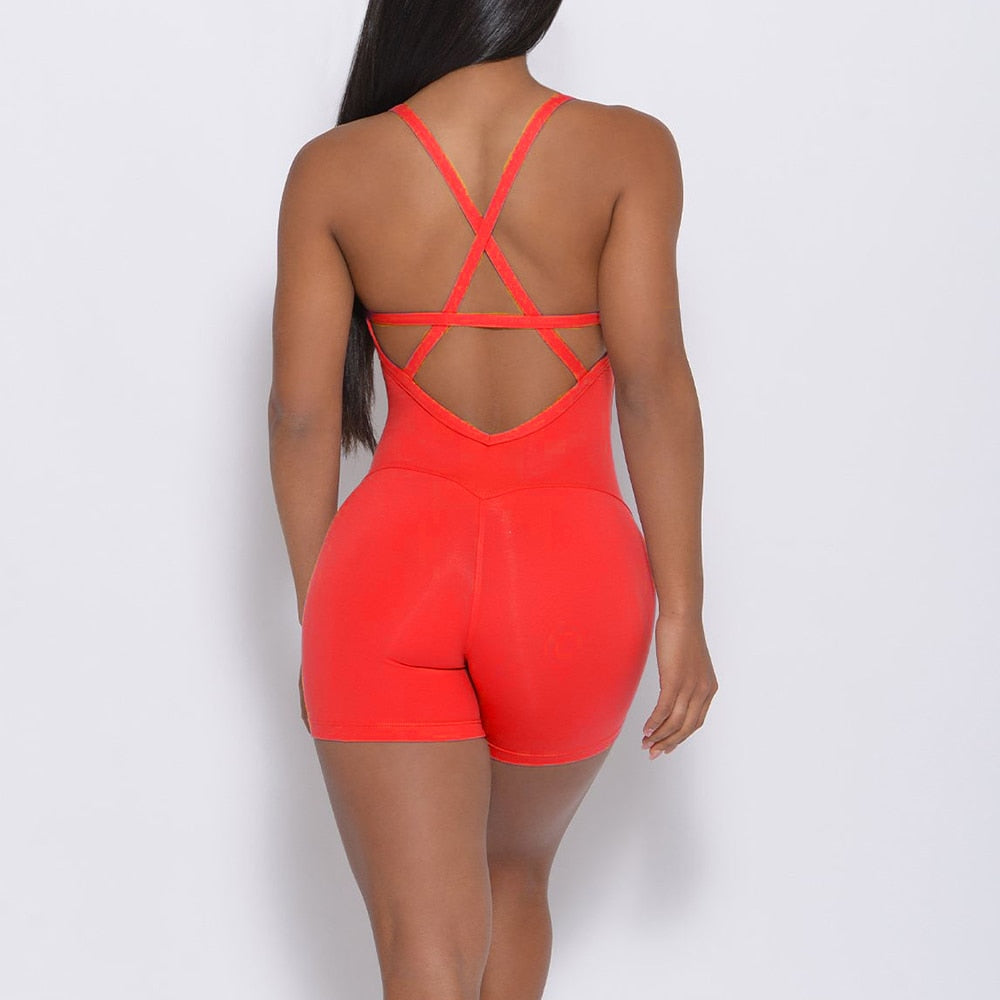 Backless Active Bodysuit